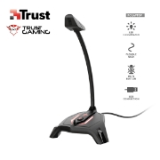 Picture of MICROPHONE TRUST GXT 215 ZABI 23800 USB LED BLACK