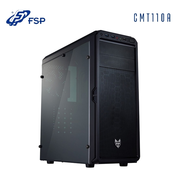 Picture of Case FSP CMT110A Midi Tower BLACK