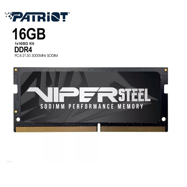 Picture of Memory Patriot VIPER STEEL PVS416G300C8S 16GB 3000MHz SODIMM