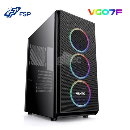 სურათი ქეისი FSP VENTO VG07F Gaming ATX Tower RGB