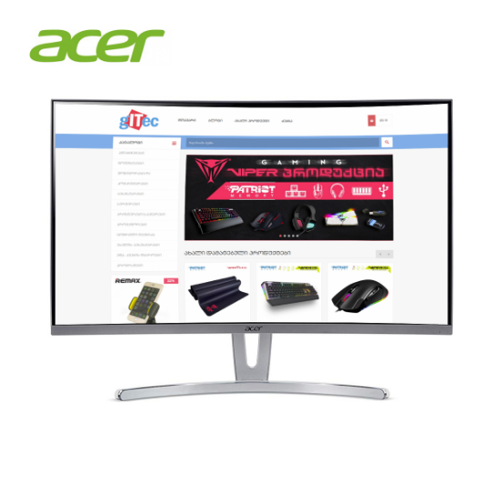 Picture of Curved Monitor Acer ED242Q UM.HE3EE.005 27" VA LED FullHD 75Hz White