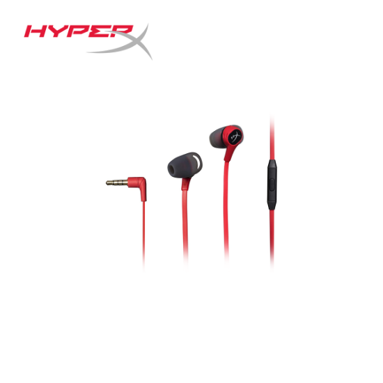 სურათი ყურსასმენი HyperX Headset Cloud Earbuds (HX-HSCEB-RD) Red