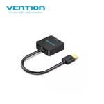 Picture of გადამიყვანი HDMI TO VGA VENTION ACRBB 0.15CM Black with Female Micro USB and Audio