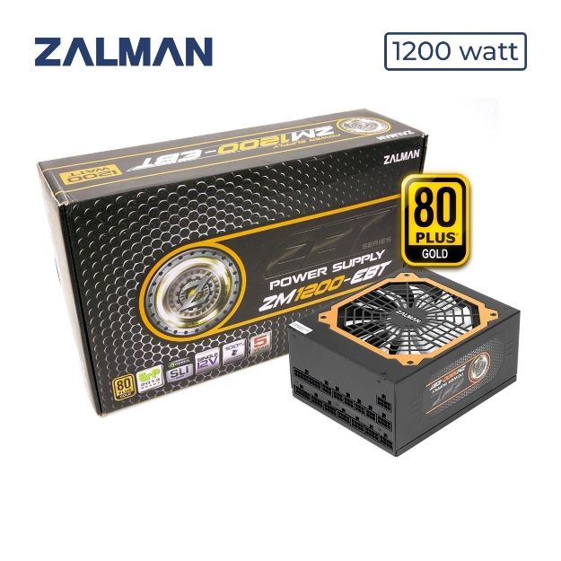 Picture of Power Supply ZALMAN EBT ZM1200-EBT 1200W Full Modular