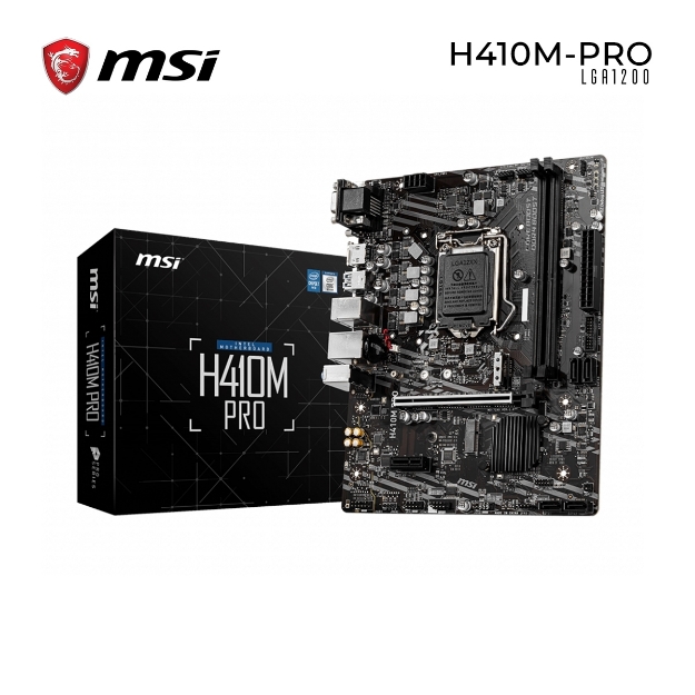Picture of Mother Board MSI H410M PRO LGA1200 (911-7C89-007)