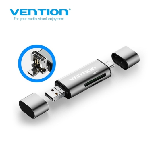 სურათი USB გადამყვანი VENTION CCJH0 Card Reader