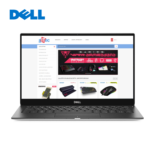 Picture of ნოუთბუქი DELL XPS 13 13.4" UHD+ (210-AWVO_GE)  i7-1165G7  16GB RAM  1TB M.2