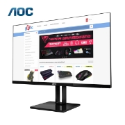 სურათი მონიტორი AOC 24V2Q/01 23.8" IPS FHD W-LED 75Hz 5ms Ultra Slim Black