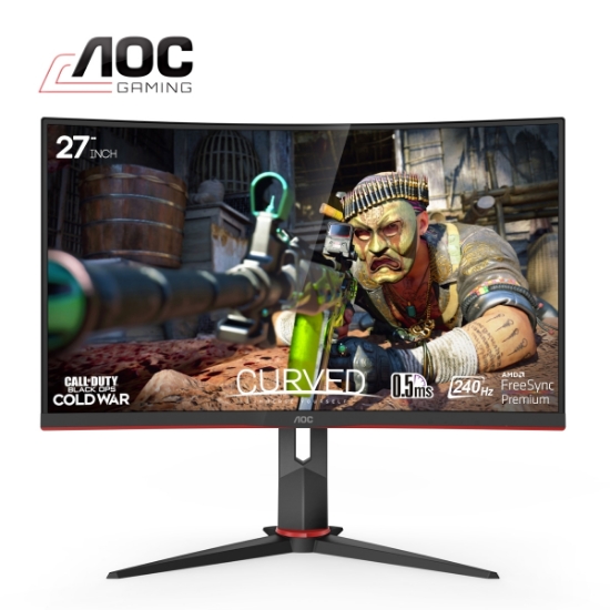 Picture of Monitor AOC C27G2ZU/BK 27" CURVED VA FHD 240Hz 0.5ms Black