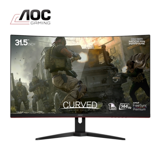 Picture of Monitor AOC CQ32G1/01 31.5" CURVED VA QHD 144Hz 1ms Black