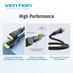 Picture of 4K HDMI 2.0 კაბელი VENTION AAHBG 1.5m Black