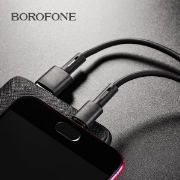 Picture of Micro USB Cable BOROFONE BX31 Soft silicone Data 5A 1M BLACK