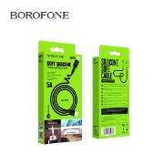 Picture of Micro USB Cable BOROFONE BX31 Soft silicone Data 5A 1M BLACK