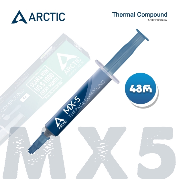 Picture of თერმო პასტა Arctic MX-5 4გრ ACTCP00045A