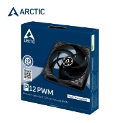 სურათი ქეისის ქულერი ARCTIC P12 PWM ACFAN00133A 120mm 4pin Black/transparent