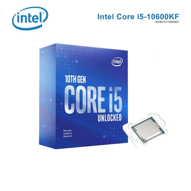 Picture of Processor INTEL Core I5-10600KF 12MB Cache 4.30GHz BX8070110600KF BOX