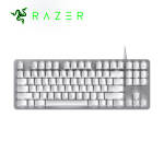 Picture of Keyboard Razer Gaming Keyboard BlackWidow Lite Orange Switch Mercury (RZ03-02640700-R3M1) White
