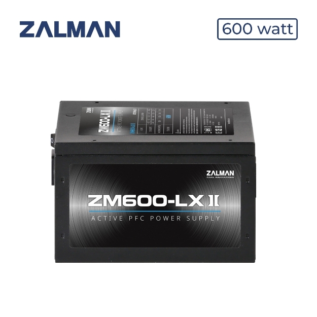 Picture of Power Supply ZALMAN ZM600-LXII 600W Power Supply