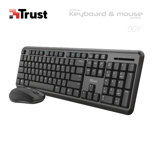 Picture of Keyboard TRUST ODY 24159 Wireless COMBO