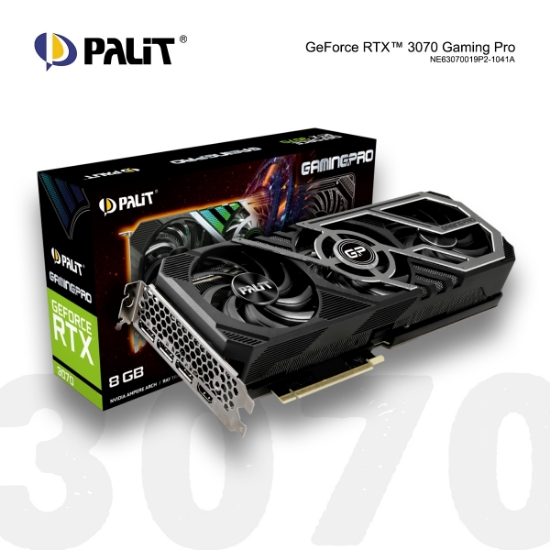 Picture of Video Card PALIT RTX 3070 GAMING PRO 8GB (NE63070019P2-1041A) GDDR6 256 bit