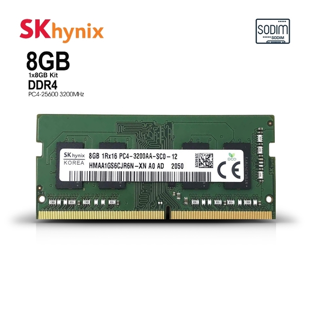 Picture of Memory SK hynix MAA1GS6CJR6N-XN 8GB DDR4 3200MHz SODIMM
