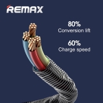 Picture of Lightning Cable REMAX RC-004a Retac Series 2.4A Data 1m Silver