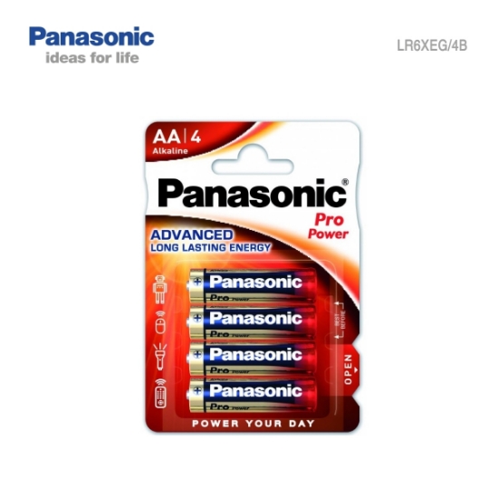 სურათი ელემენტი PANASONIC Pro Power LR6XEG/4B AA 1.5V 4pcs