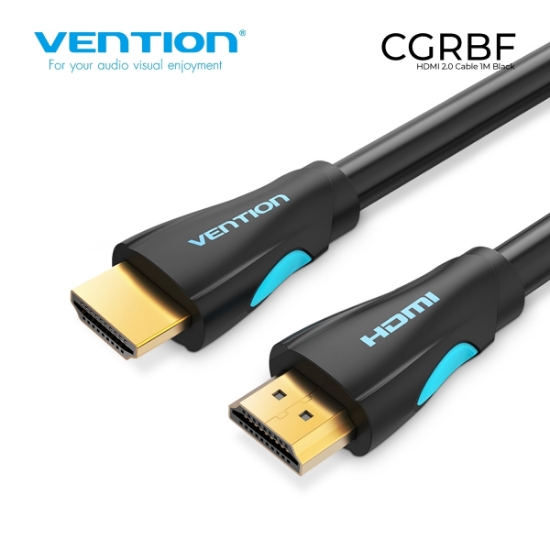 სურათი 4K HDMI 2.0 კაბელი VENTION AAHBF 1m Black