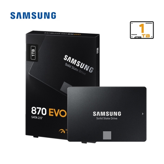 Picture of  SSD Hard Drive Samsung EVO 870 1TB MZ-77E1T0BW SATAIII 6Gb/s
