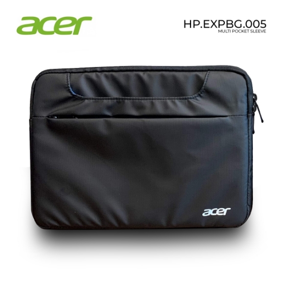 სურათი ნოუთბუქის ჩანთა ACER HP.EXPBG.005 MULTI POCKET SLEEVE 13.5" BLACK