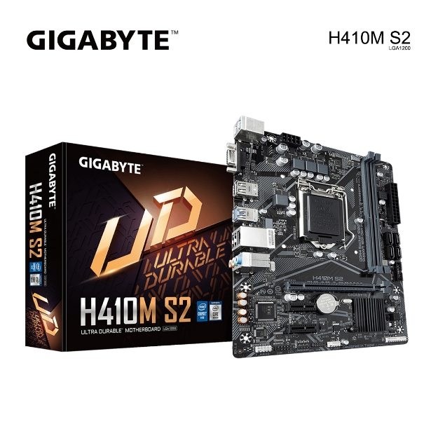 Picture of Mother Board GIGABYTE H410M S2 ULTRA DURABLE LGA 1200