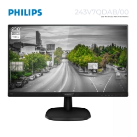 Picture of Monitor PHILIPS 243V7QDAB/01 23.8" FHD IPS W-LED 4ms 75Hz BLACK