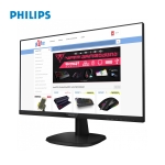 Picture of Monitor PHILIPS 243V7QDAB/01 23.8" FHD IPS W-LED 4ms 75Hz BLACK