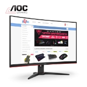 Picture of Monitor AOC C32G2ZE/BK 31.5" Curved VA WLED FHD 240Hz 1ms BLACK