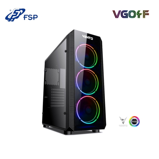 სურათი ქეისი FSP VENTO VG04F Gaming ATX Tower RGB