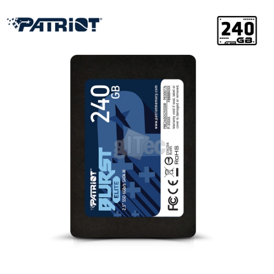 სურათი SSD მყარი დისკი PATRIOT BURST ELITE PBE240GS25SSDR 240GB SATA III