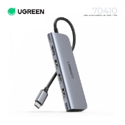 Picture of USB HUB UGREEN 70410 USB Type C to USB 3.0 HDMI TF SD Card