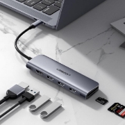 Picture of USB HUB UGREEN 70410 USB Type C to USB 3.0 HDMI TF SD Card