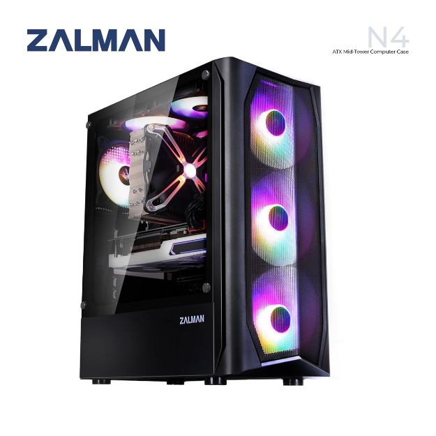 Picture of ქეისი ZALMAN N4 Mid Tower BLACK