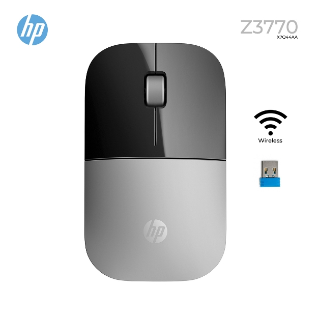 Picture of WIRELESS Mouse HP Z3700 X7Q44AA Silver