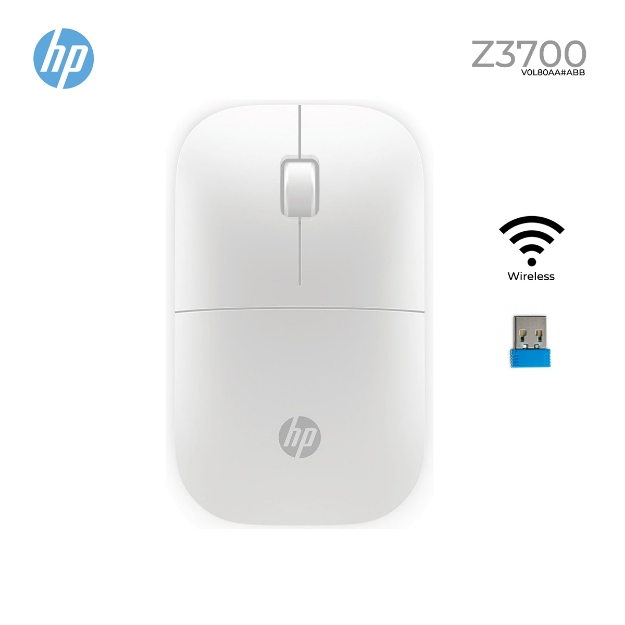 Picture of WIRELESS Mouse HP Z3700 V0L80AA White