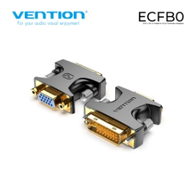 Picture of გადამყვანი VENTION ECFB0 DVI-I Male to VGA 24+4 pin BLACK