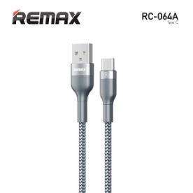 Picture of TYPE-C CABLE REMAX RC-064A SURY SERIES 2.4A 1M SILVER