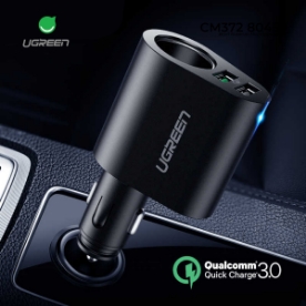 Picture of FAST Car Charger USB UGREEN CD166 40736 QC3.0 BLACK 