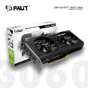 Picture of Video Card Palit RTX3060Ti DUAL 8GB  (NE6306T019P2-190AD) GDDR6 256bit