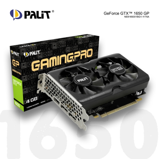 Picture of Video Card PALIT GTX 1650 GP 4GB (NE6165001BG1-1175A) 128 Bit