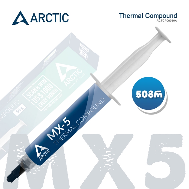 Picture of Thermal Paste ARCTIC MX-5 50G ACTCP00050A 