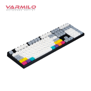 Picture of Keyboard Varmilo VA108M CMYK (VA108MR2W/LLK12RB) White