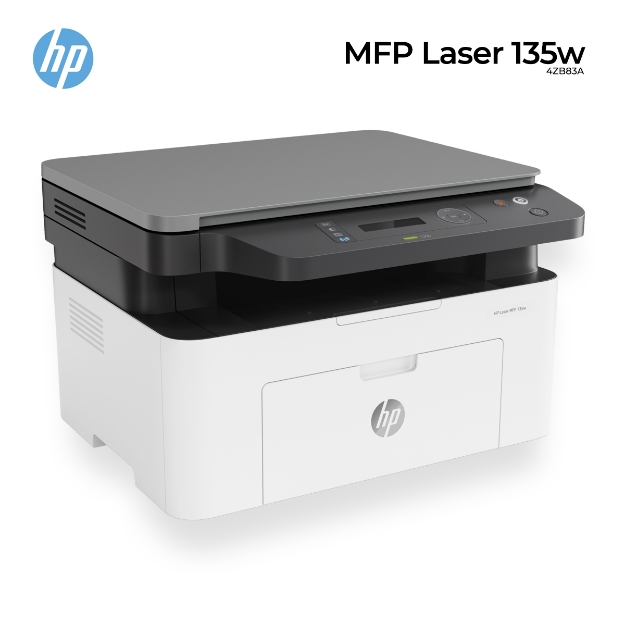 Picture of MULTIFUNCTIONAL Printer HP MFP Laser 135w 4ZB83A