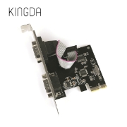 სურათი  გაფართოების ბარათი Kingda KDPCIE-SP PCI-E 2 serial Port 